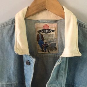 1988 Vintage Reiss of London denim jacket